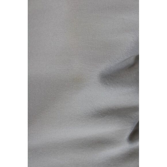 Vince Womens Silk Sleeveless Elastic Waist Cropped Leg Jumpsuit Beige Size 10 - Picture 4 of 7